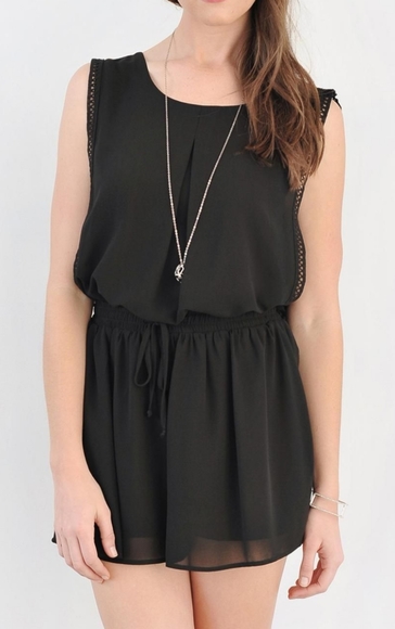 HYFVE Pants - New Hyfve Black Romper
